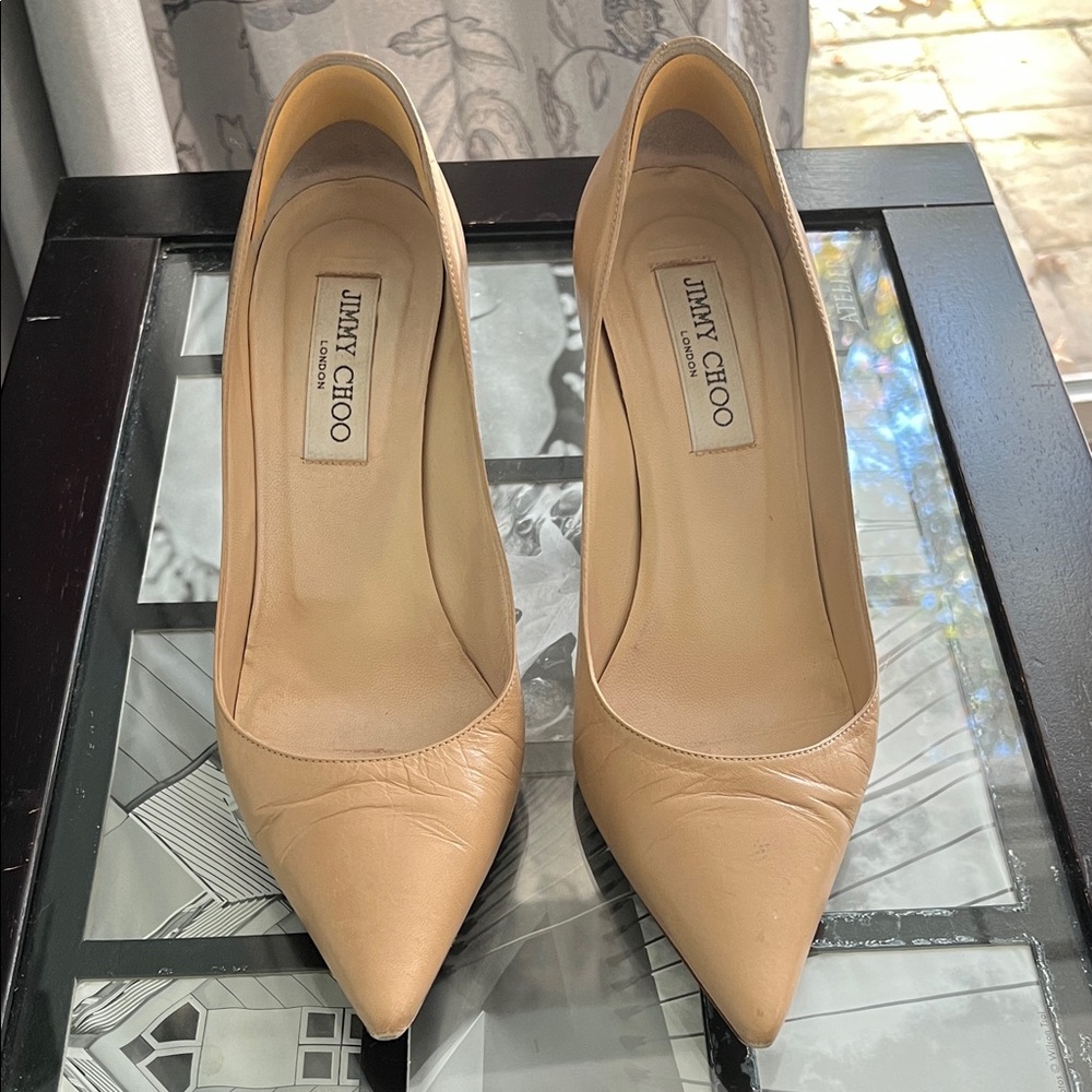 Jimmy Choo Nude Heels